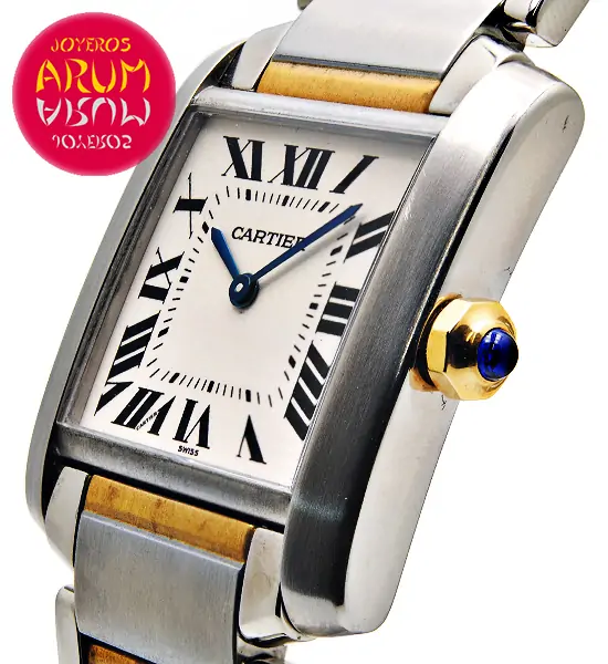 Cartier Tank Francaise Midsize ARUM Ref. 966 "SOLD" Cartier Tank Francaise Midsize ARUM Ref. 966 "SOLD"