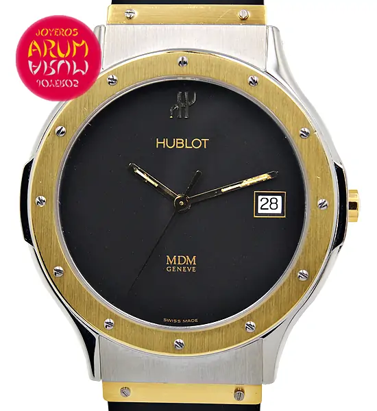Hublot Classic Steel & Gold 38 mm ARUM Ref. 3541 "SOLD"