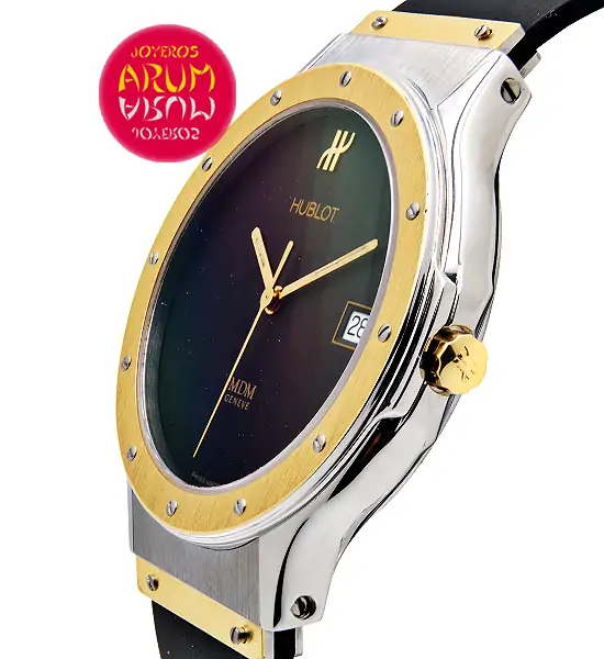 Hublot Classic Steel & Gold 38 mm ARUM Ref. 3541 "SOLD"