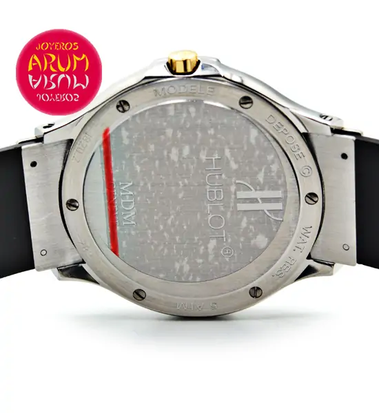 Hublot Classic Steel & Gold 38 mm ARUM Ref. 3541 "SOLD"