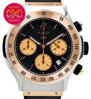 Hublot Super B Steel & Gold ARUM Ref. 3554 "SOLD"