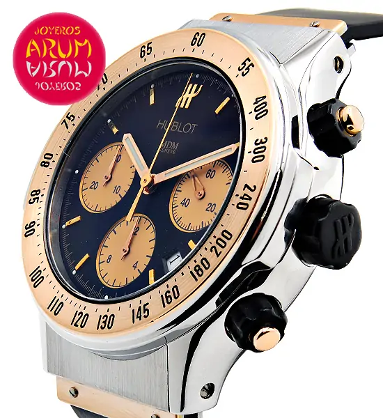 Hublot Super B Steel & Gold ARUM Ref. 3554 "SOLD" Hublot Super B Steel & Gold ARUM Ref. 3554 "SOLD"