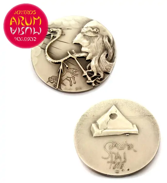Silver Coins Salvador Dalí