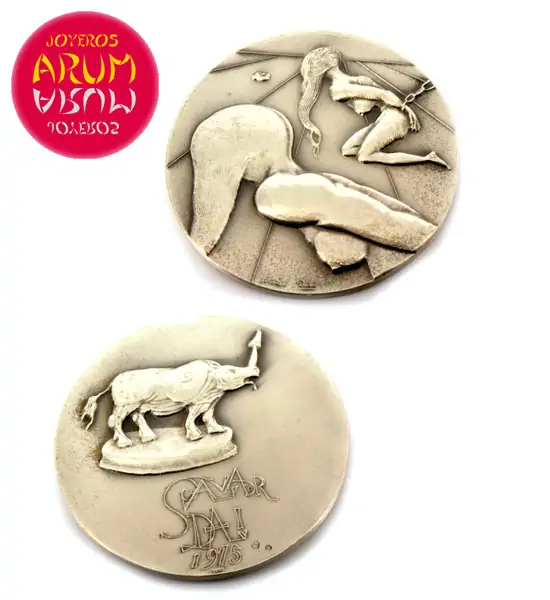 Silver Coins Salvador Dalí