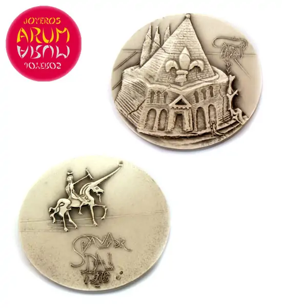 Silver Coins Salvador Dalí