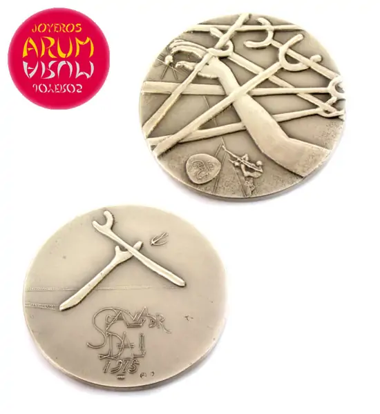 Silver Coins Salvador Dalí