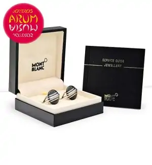 Montblanc Round Cufflinks ARUM Ref. 3507 "SOLD"