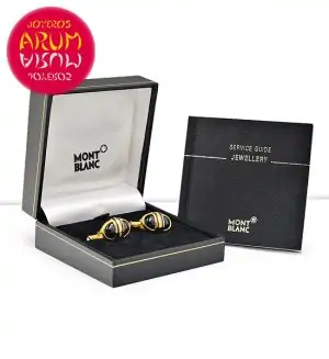 Montblanc Cufflinks ARUM Ref. 3506 "SOLD"
