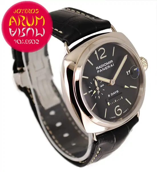 Panerai Radiomir 8 Days GMT ARUM Ref. 3202 "SOLD" Panerai Radiomir 8 Days GMT ARUM Ref. 3202 "SOLD"