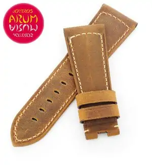 Z Panerai Strap Brown Leather Old Effect 27 - 20 "SOLD"