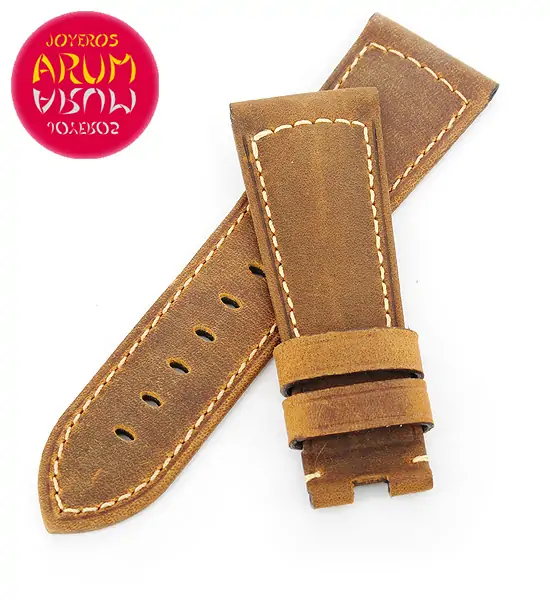 Z Panerai Strap Brown Leather Old Effect 27 - 20 "SOLD"