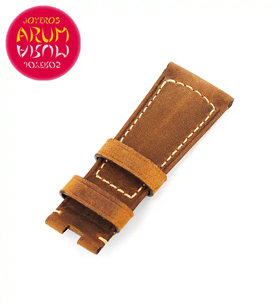 Z Panerai Strap Brown Leather Old Effect 27 - 20 "SOLD"