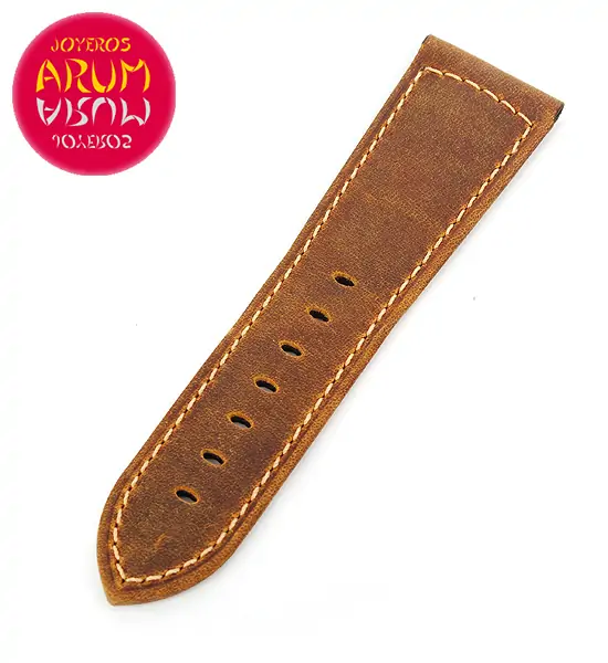 Z Panerai Strap Brown Leather Old Effect 27 - 20 "SOLD"