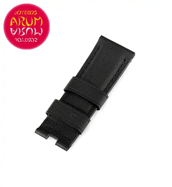 Z Panerai Strap Black Fabric 24 -22 "SOLD"
