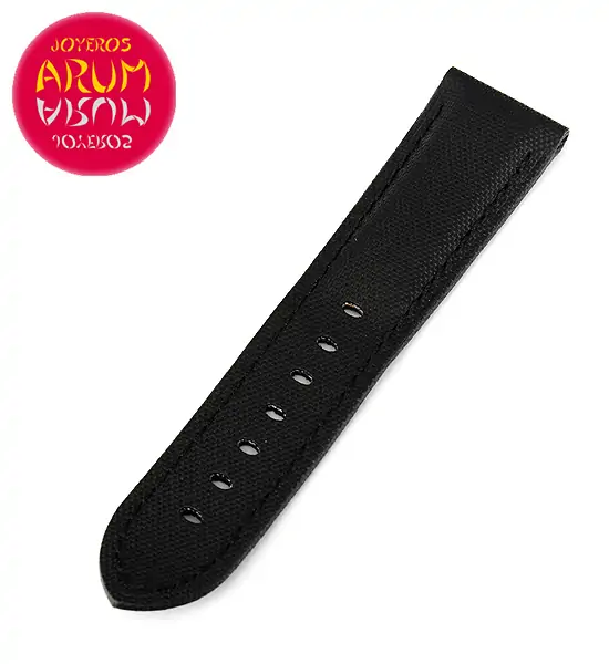 Z Panerai Strap Black Fabric 24 -22 "SOLD"