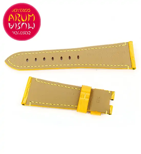 Z Panerai Strap Yellow Crocodile Leather 27 - 20 "SOLD"