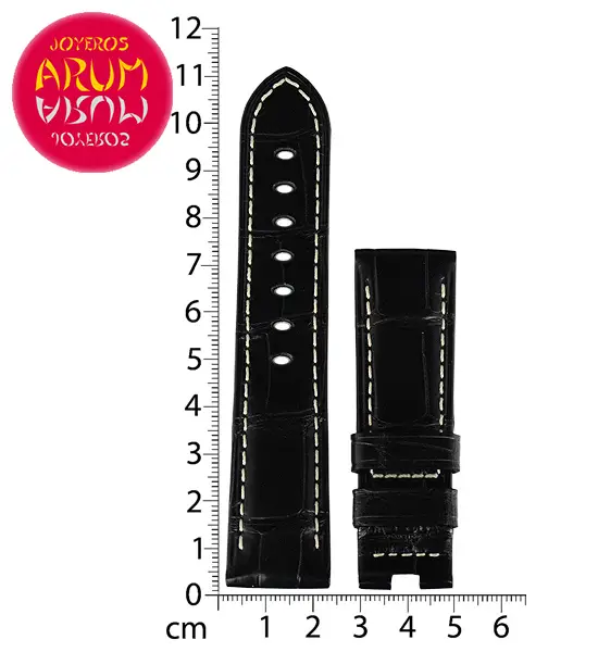 Z Panerai Strap Back Crocodile Leather 22 - 20