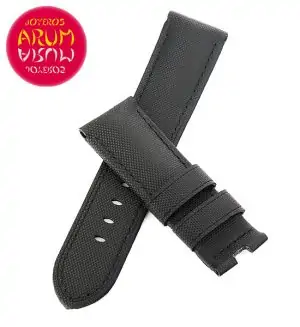 Z Panerai Strap Black Fabric 24 - 22 "SOLD"