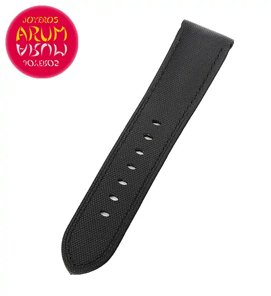 Z Panerai Strap Black Fabric 24 - 22 "SOLD"