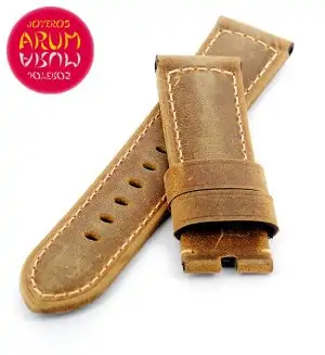 Z Panerai Strap Brown Leather Old Effect 24 - 22 "SOLD"