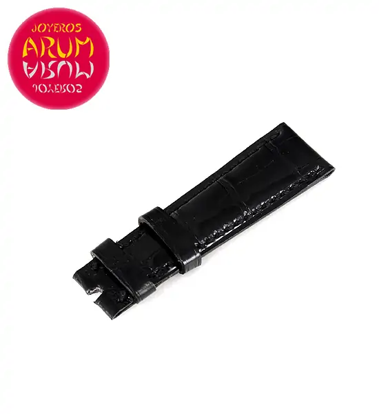 Z Patek Philippe Strap Black Crocodile Leather 18 - 14 RAC57 "SO