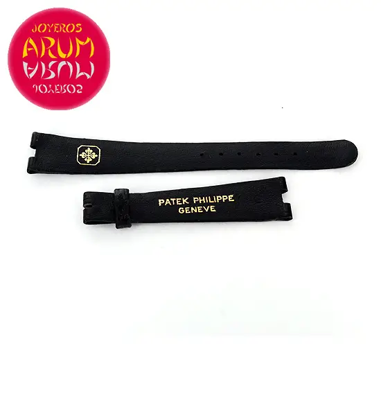 Z Patek Philippe Strap Black Crocodile Leather 15 - 11 RAC59