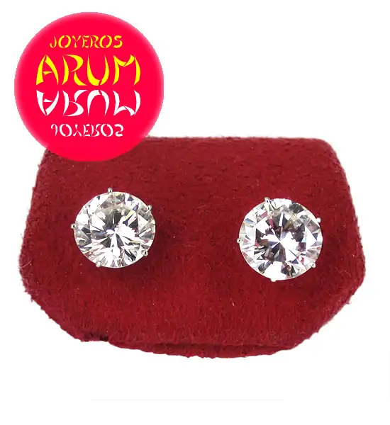Suarez White Gold Earrings With Brilliants 2,84 qts RA223 "sold"