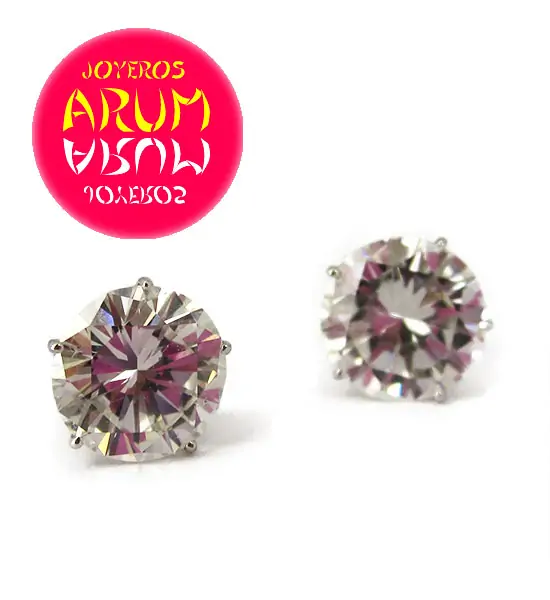 Suarez White Gold Earrings With Brilliants 2,84 qts RA223 "sold"