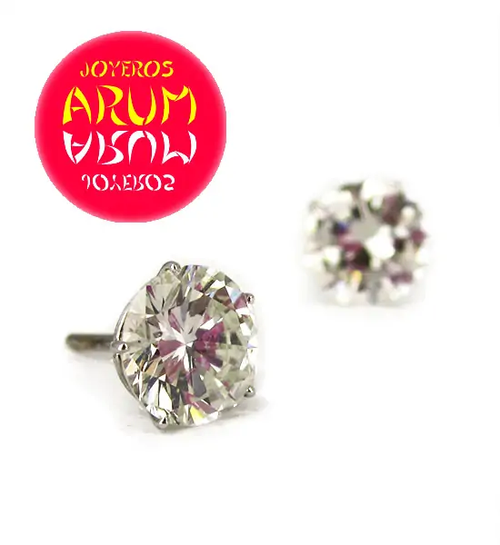 Suarez White Gold Earrings With Brilliants 2,84 qts RA223 "sold"