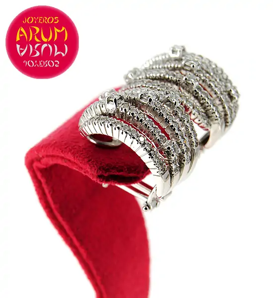 White Gold Earrings with Brilliants 2.05 cts. RAJ400