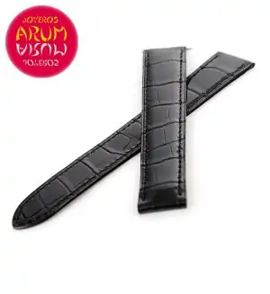 Z Piaget Strap Black Crocodile Leather 18 - 16