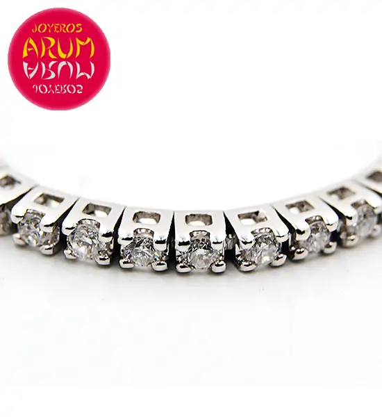 WHITE GOLD BRACELET WITH BRILLIANTS 0,98 CTS.