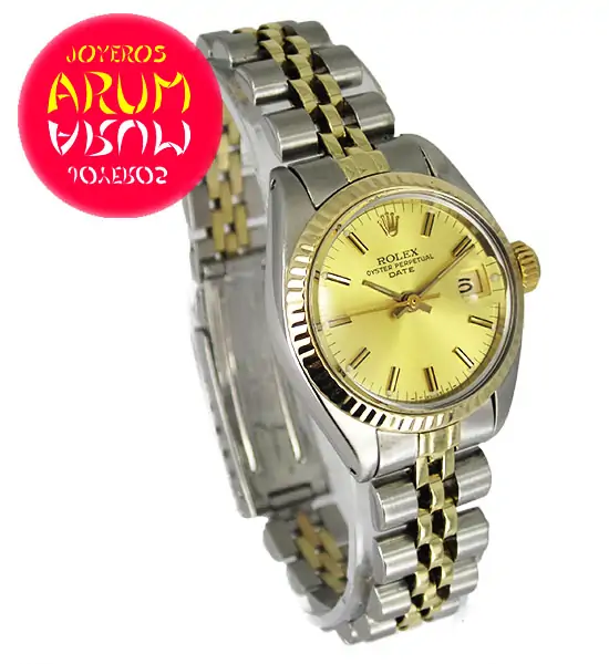 Rolex Date Mixed ARUM Ref. 3173 "SOLD"