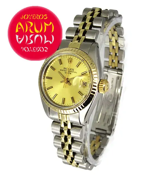 Rolex Date Mixed ARUM Ref. 3173 "SOLD"