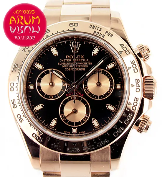 Rolex Daytona Rose Gold ARUM Ref. 3150 "SOLD"