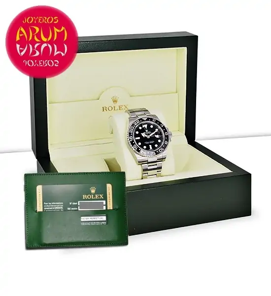 Rolex GMT Master II Ceramic ARUM Ref. 3495 "SOLD"