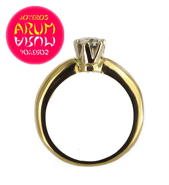 Ring with Brilliant 0,50 ct RAJ216 "SOLD"