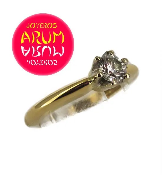 Ring with Brilliant 0,50 ct RAJ216 "SOLD"