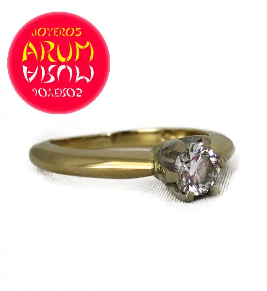 Ring with Brilliant 0,50 ct RAJ216 "SOLD"