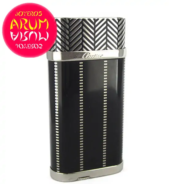 Cartier Lighter Chevrons Decor RA3103 "SOLD"