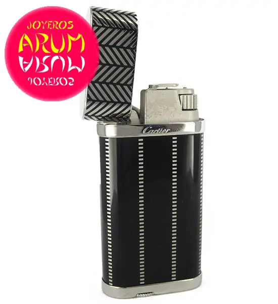 Cartier Lighter Chevrons Decor RA3103 "SOLD"