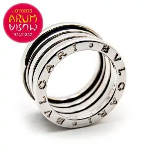 Bulgari B.Zero1 Ring White Gold 4 Band RAJ506 "SOLD"
