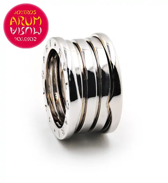 Bulgari B.Zero1 Ring White Gold 4 Band RAJ506 "SOLD"