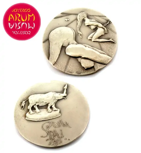 Salvador Dalí 5 Coins "SOLD"