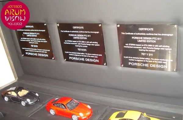 Porsche Design Dashboard Limited Edition Arum Ref. 2354 "SOLD"