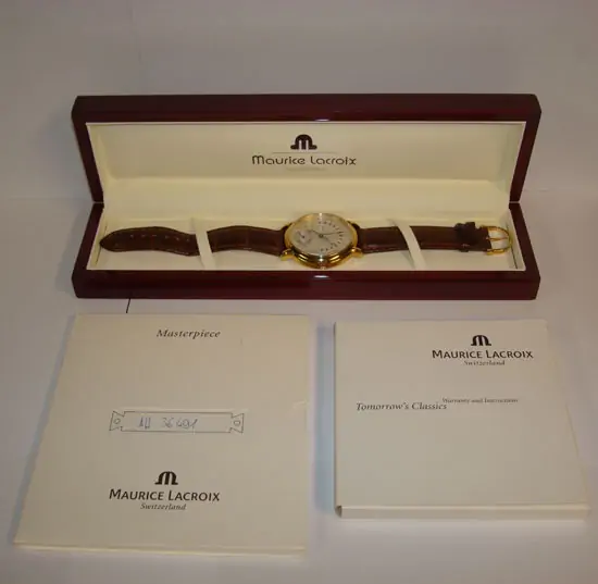 Maurice Lacroix Masterpiece Jour et Nuit "SOLD"