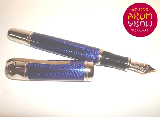 Fountain Pen + Ballpoint Montblanc Jules Verne ARUM Ref. 2561 "S Fountain Pen + Ballpoint Montblanc Jules Verne ARUM Ref. 2561 "S