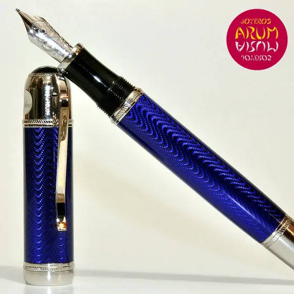 Fountain Pen + Ballpoint Montblanc Jules Verne ARUM Ref. 2561 "S Fountain Pen + Ballpoint Montblanc Jules Verne ARUM Ref. 2561 "S