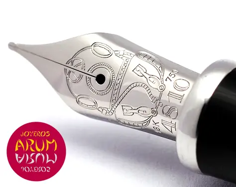 Fountain Pen + Ballpoint Montblanc Jules Verne ARUM Ref. 2561 "S Fountain Pen + Ballpoint Montblanc Jules Verne ARUM Ref. 2561 "S