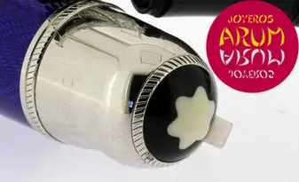 Fountain Pen + Ballpoint Montblanc Jules Verne ARUM Ref. 2561 "S Fountain Pen + Ballpoint Montblanc Jules Verne ARUM Ref. 2561 "S